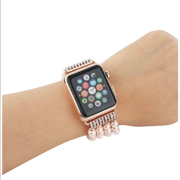 Gorgeous pearl Apple Watch strap. - Picture 3 of 4